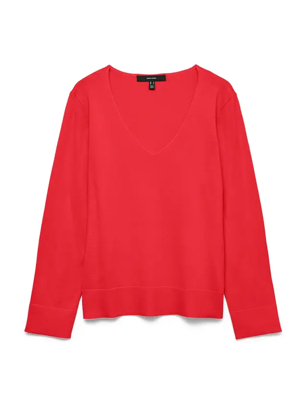 Vero Moda VERO MODA Pulover 'VMSilje'  crvena