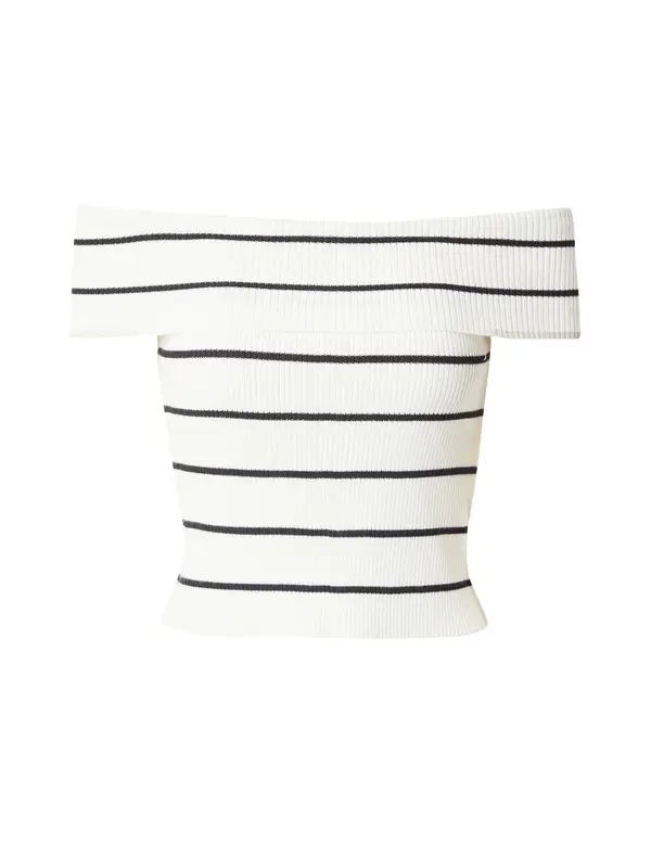 VERO MODA VERO MODA Pulover 'WILLOW'  bež / crna