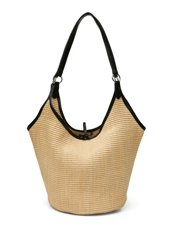 VERO MODA VERO MODA Shopper torba 'VMFREJA'  pijesak / crna