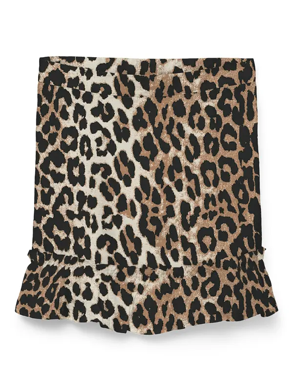 Vero Moda VERO MODA Suknja 'JOSIE'  boja pijeska / smeđa / crna