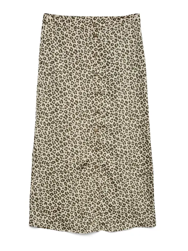 Vero Moda VERO MODA Suknja 'VMIDALIA'  boja pijeska / maslinasta