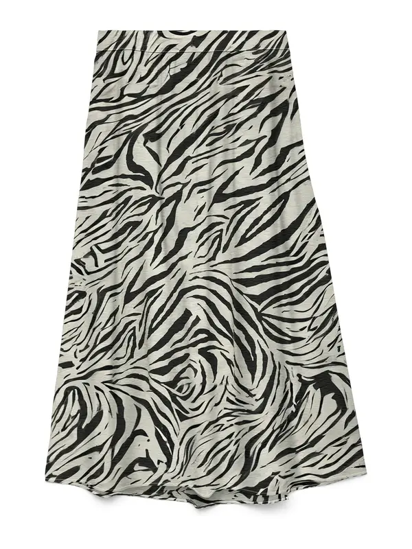 Vero Moda VERO MODA Suknja 'VMJOSIE'  svijetlobež / crna
