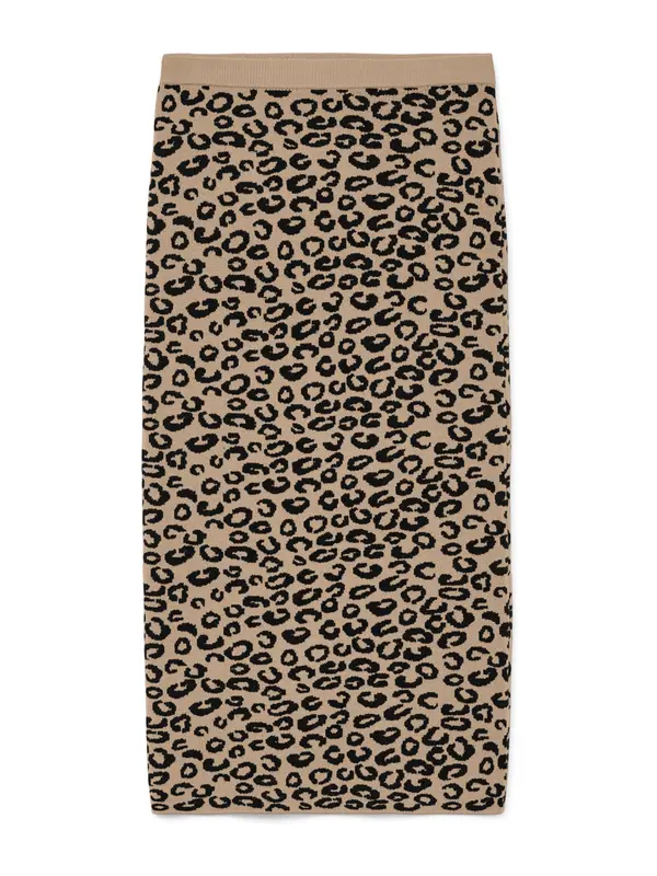 Vero Moda VERO MODA Suknja 'VMNANCY'  boja devine dlake (camel) / crna