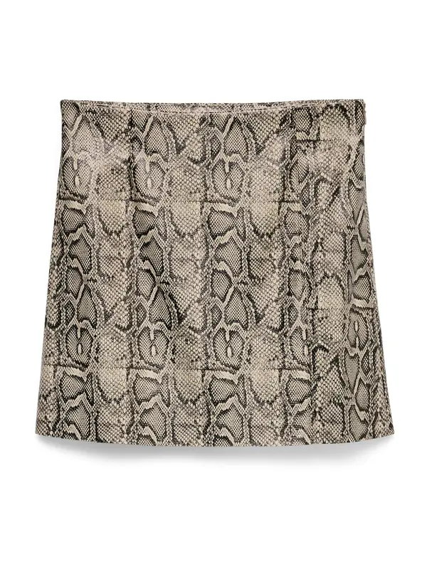 Vero Moda VERO MODA Suknja 'VMNELLY'  bež siva / crna