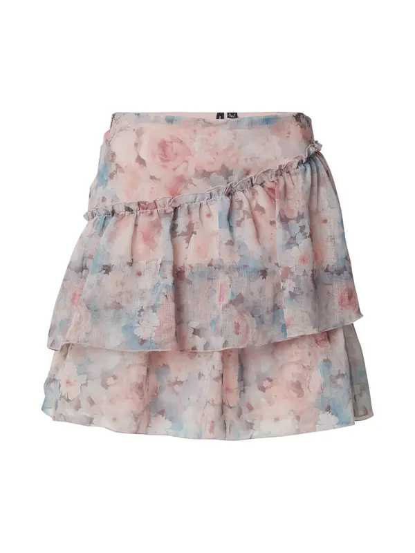 Vero Moda VERO MODA Suknja 'VMSABRINA'  svijetloplava / taupe siva / rosé