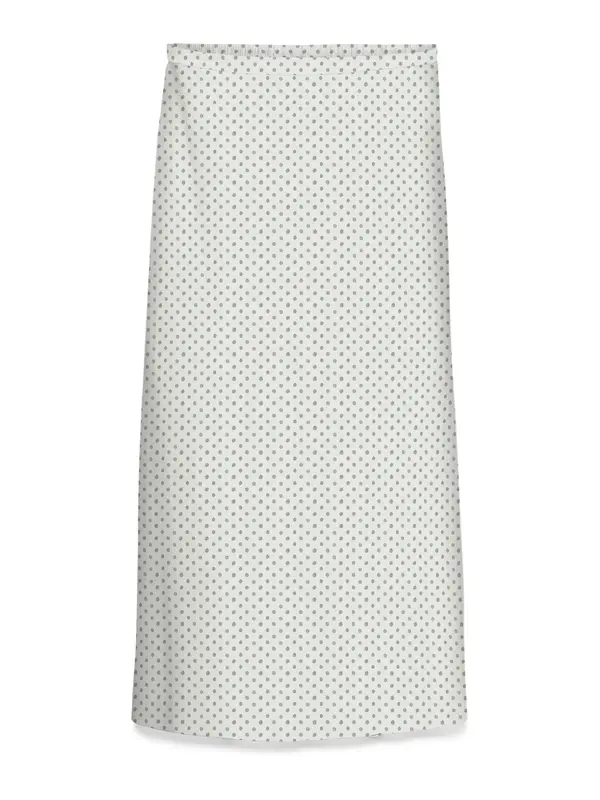 Vero Moda VERO MODA Suknja 'VMSMILLA'  siva / bijela