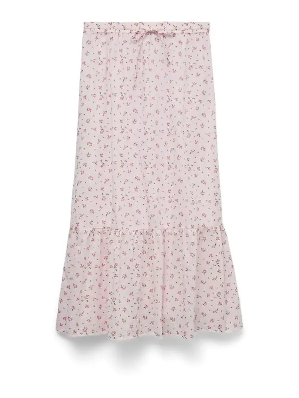 VERO MODA VERO MODA Suknja 'VMTRINE'  maslinasta / roza / pastelno roza