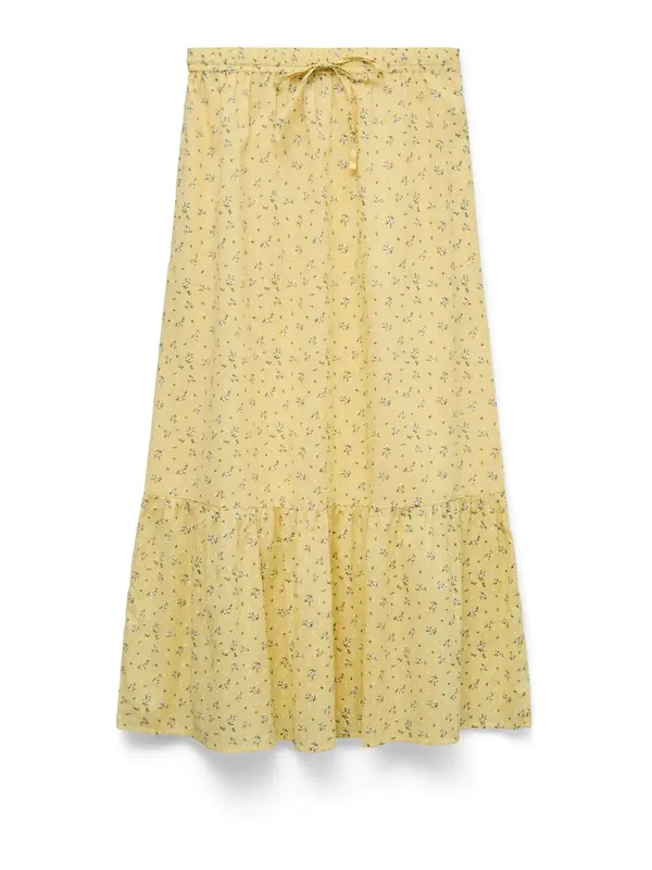 VERO MODA VERO MODA Suknja 'VMTRINE'  pastelno žuta / zelena / lila
