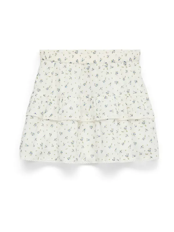 VERO MODA VERO MODA Suknja 'VMTrine'  svijetloplava / tamno plava / maslinasta / bijela