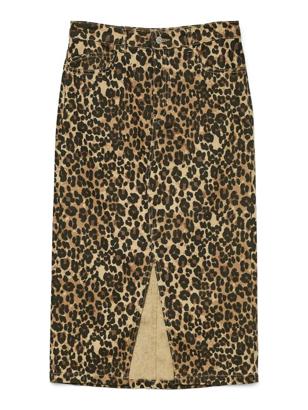 VERO MODA VERO MODA Suknja 'VMVERI'  smeđa / crna