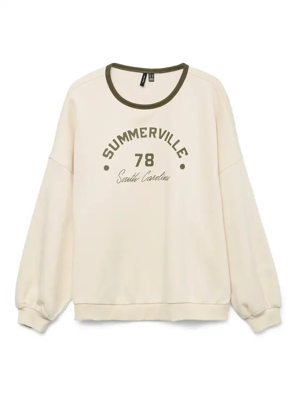Vero Moda VERO MODA Sweater majica  bež / kaki