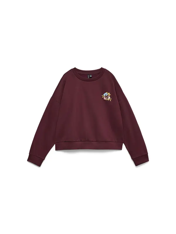 Vero Moda VERO MODA Sweater majica  boja vina