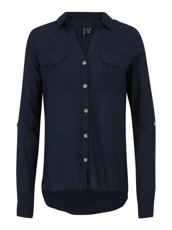 Vero Moda Tall Vero Moda Tall Bluza 'VMBUMPY'  morsko plava