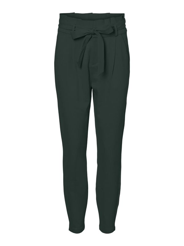 Vero Moda Vero Moda Tall Hlače s naborima 'Eva'  tamno zelena