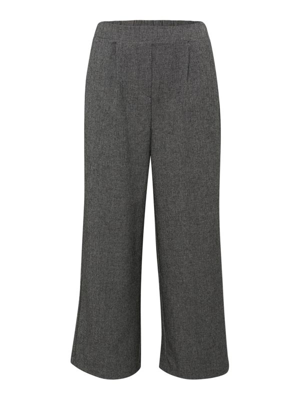 Vero Moda Vero Moda Tall Hlače s naborima 'VMANNI'  crna melange