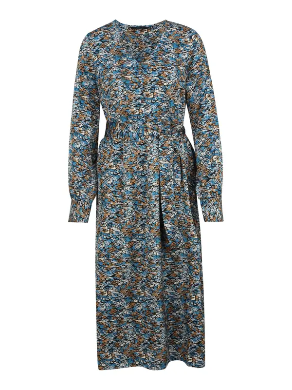 Vero Moda Tall Vero Moda Tall Košulja haljina 'LULU'  plava / smeđa / crna / bijela
