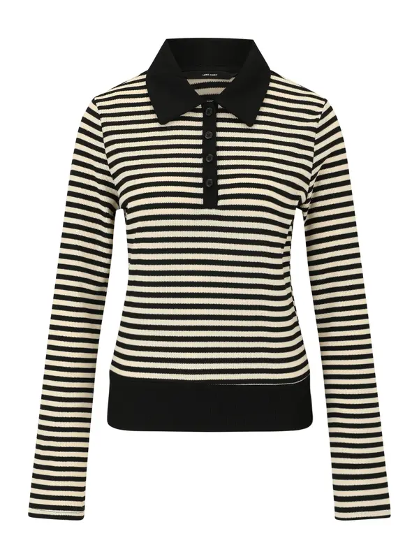 Vero Moda Tall Vero Moda Tall Majica 'VMISABELLA'  bež / crna