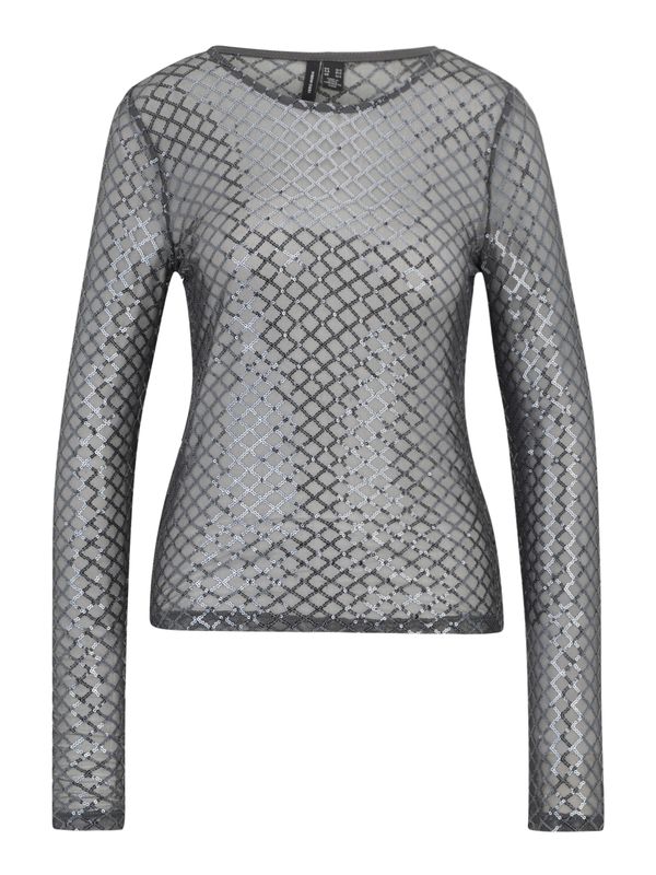 Vero Moda Tall Vero Moda Tall Majica 'VMSAFINA'  bazalt siva