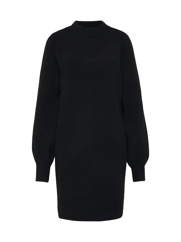 Vero Moda Tall Vero Moda Tall Pletena haljina 'VMBESTI'  crna