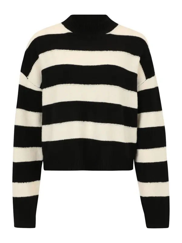 Vero Moda Tall Vero Moda Tall Pulover 'VMINEZ'  crna / svijetla bež