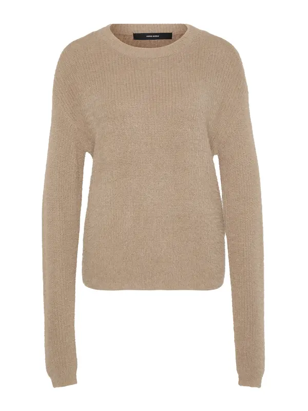 Vero Moda Tall Vero Moda Tall Pulover 'VMPUFF'  tamno bež