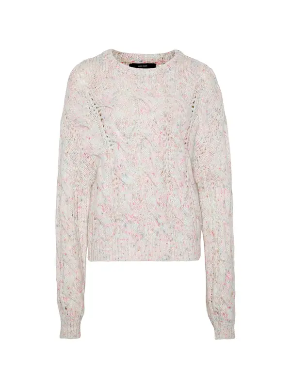 Vero Moda Tall Vero Moda Tall Pulover 'VMZENA'  bež melange / roza