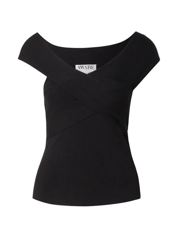 VERO MODA VERO MODA Top s naramenicama 'VMBEVERLY'  crna