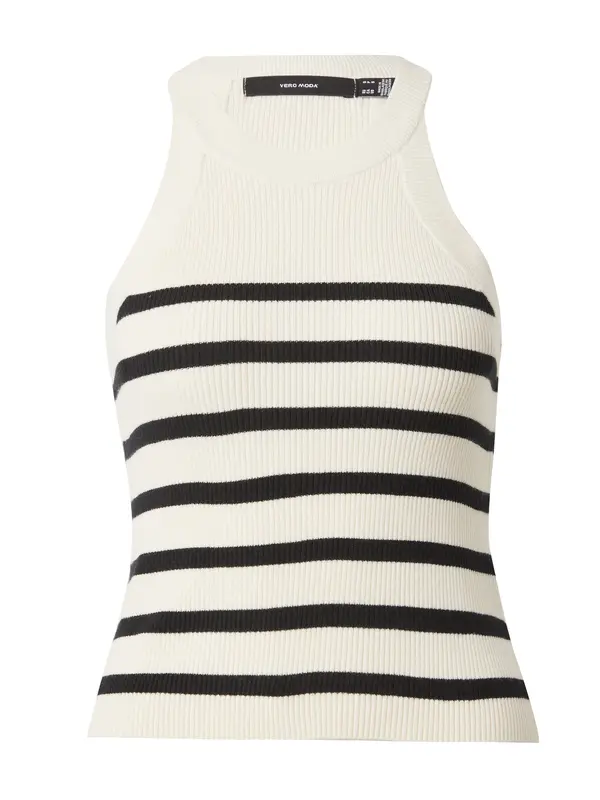 Vero Moda VERO MODA Top s naramenicama 'VMSABA'  bež / crna