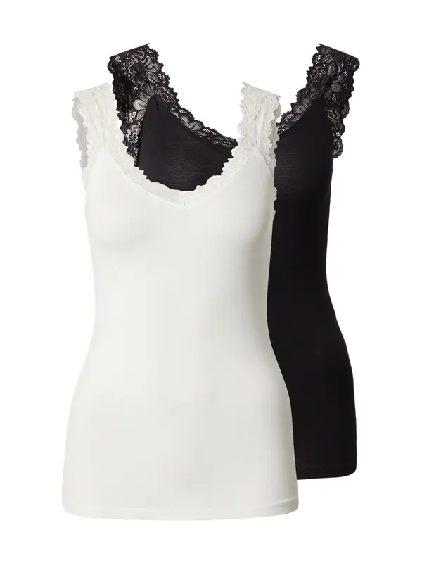 Vero Moda VERO MODA Top 'VMROSA'  crna / bijela