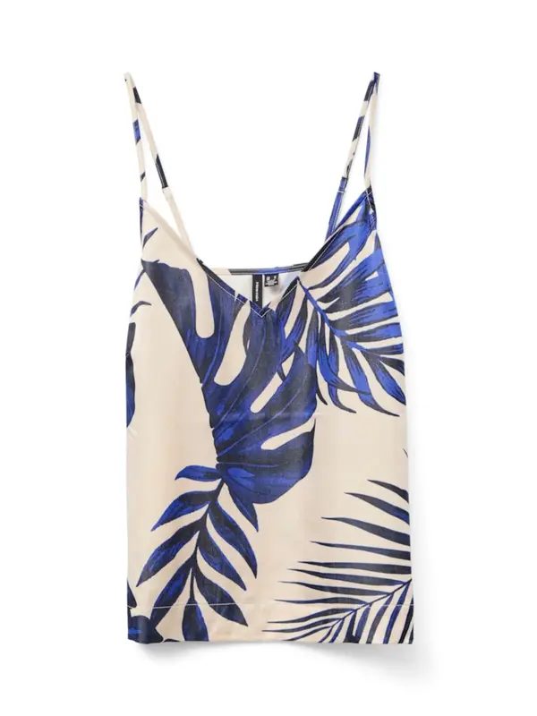 VERO MODA VERO MODA Top 'VMVINA'  plava / morsko plava / vuneno bijela
