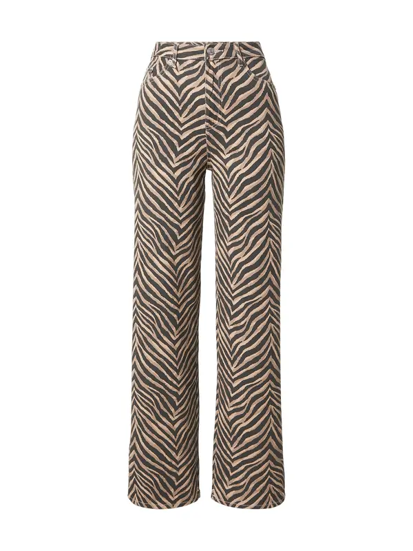 Vero Moda VERO MODA Traperice 'VMTessa'  brokat / crna