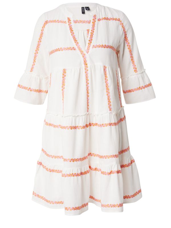 Vero Moda VERO MODA Tunika 'DICTHE'  narančasta / roza / bijela