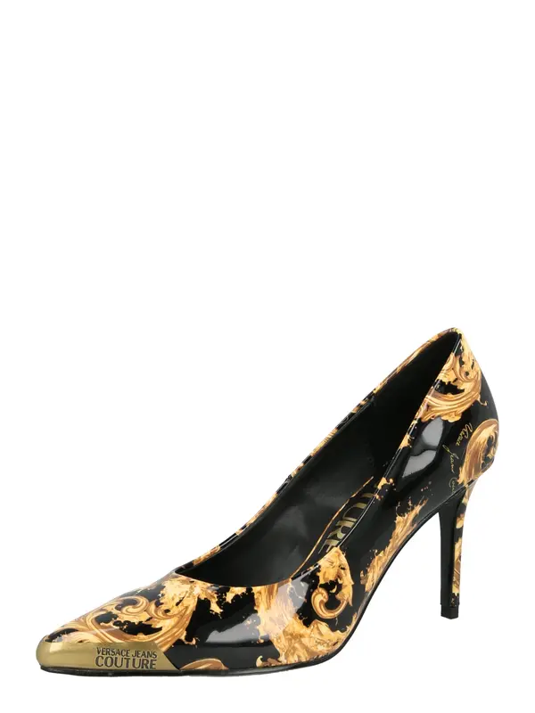 Versace Jeans Couture Versace Jeans Couture Cipele s potpeticom 'FONDO SCARLETT'  konjak / žuta / crna