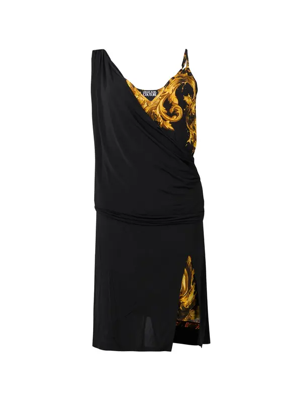 Versace Jeans Couture Versace Jeans Couture Haljina  karamela / žuta / crna