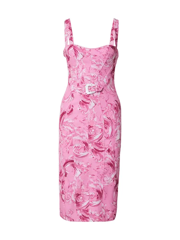 Versace Jeans Couture Versace Jeans Couture Haljina  magenta / svijetloroza / bijela