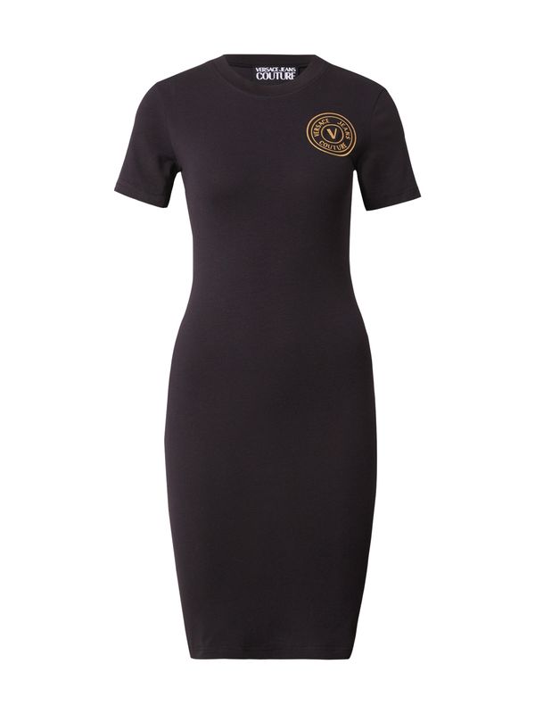 Versace Jeans Couture Versace Jeans Couture Haljina  zlatna / crna