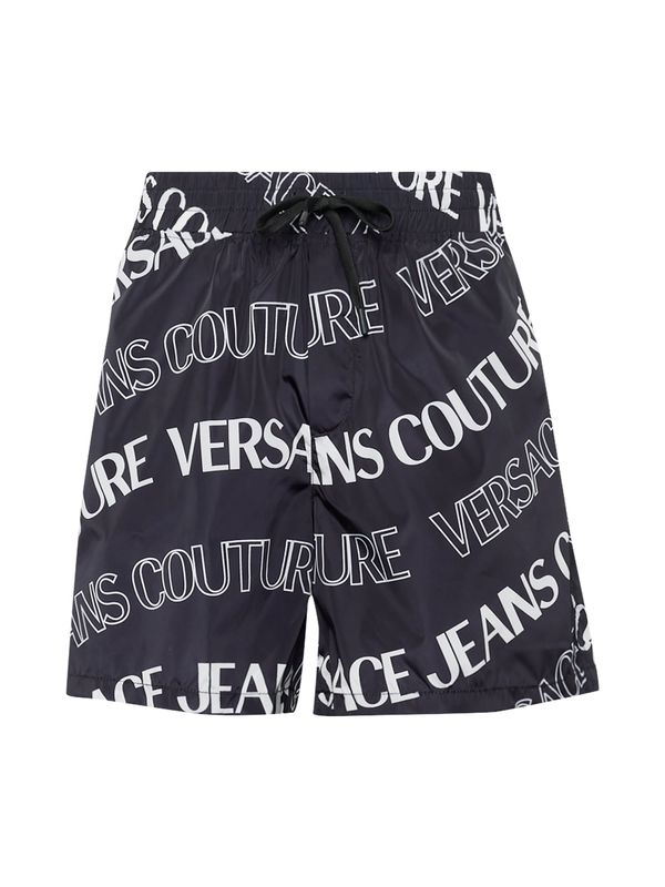 Versace Jeans Couture Versace Jeans Couture Hlače  crna / bijela