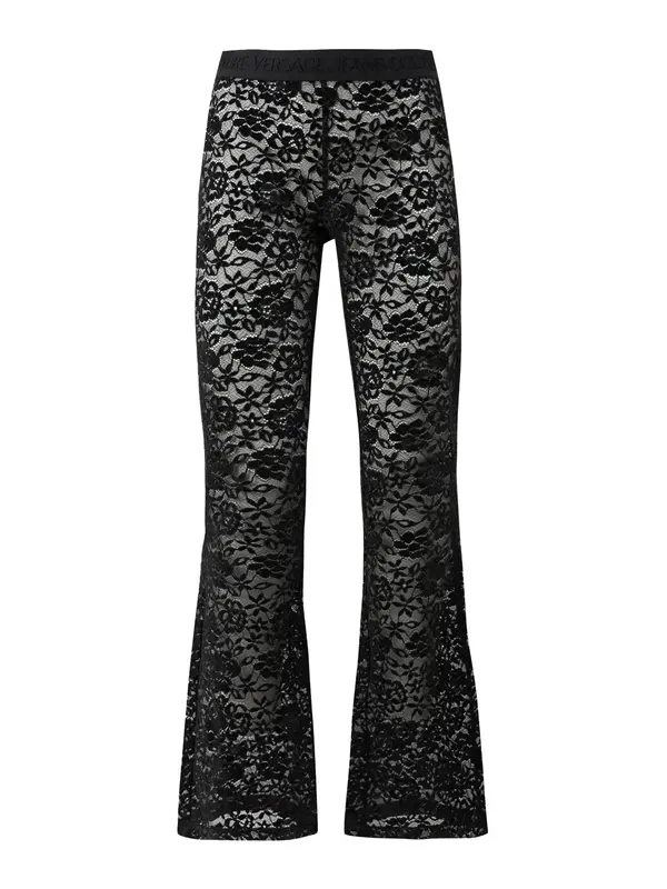 Versace Jeans Couture Versace Jeans Couture Hlače 'FOUSEUX'  crna