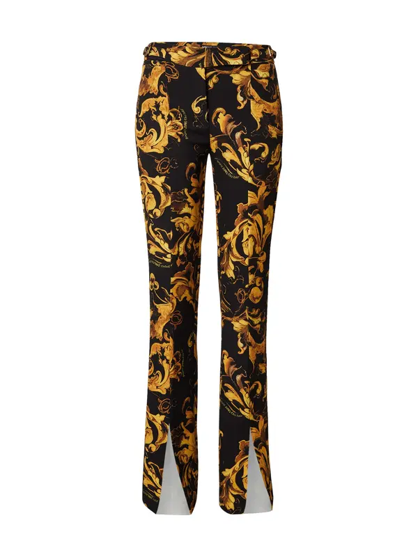 Versace Jeans Couture Versace Jeans Couture Hlače  tamno smeđa / senf / crna