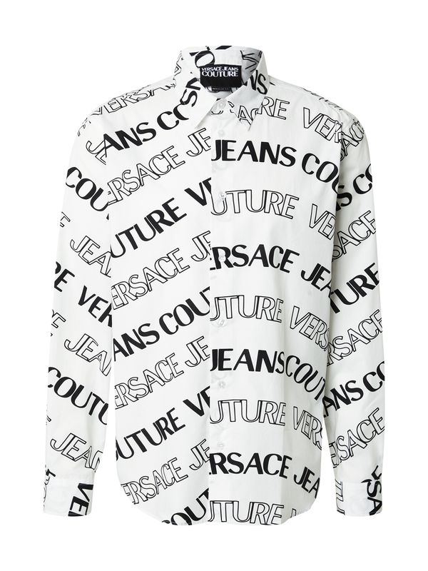 Versace Jeans Couture Versace Jeans Couture Košulja  crna / bijela