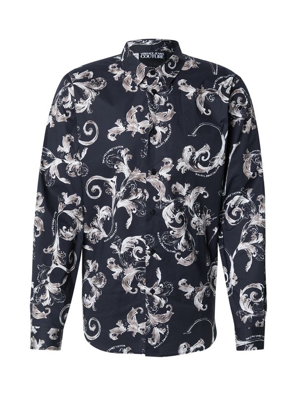 Versace Jeans Couture Versace Jeans Couture Košulja  siva / svijetlosiva / crna