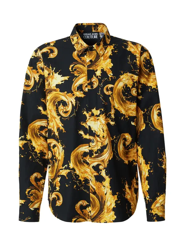 Versace Jeans Couture Versace Jeans Couture Košulja  zlatno žuta / zlatna / crna