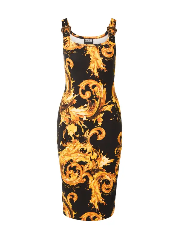 Versace Jeans Couture Versace Jeans Couture Ljetna haljina  limun / narančasta / crna