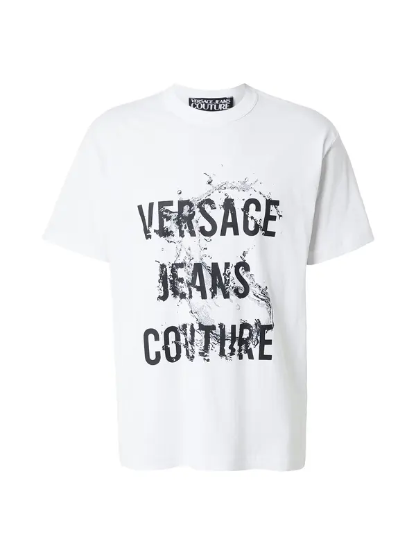 Versace Jeans Couture Versace Jeans Couture Majica  crna / bijela