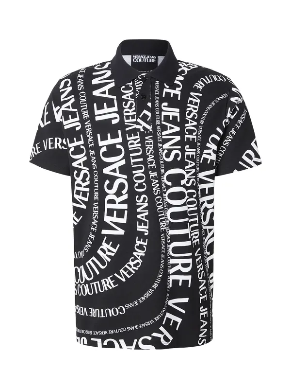 Versace Jeans Couture Versace Jeans Couture Majica  crna / bijela