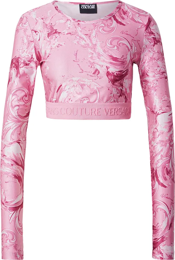 Versace Jeans Couture Versace Jeans Couture Majica  roza / svijetloroza / bijela