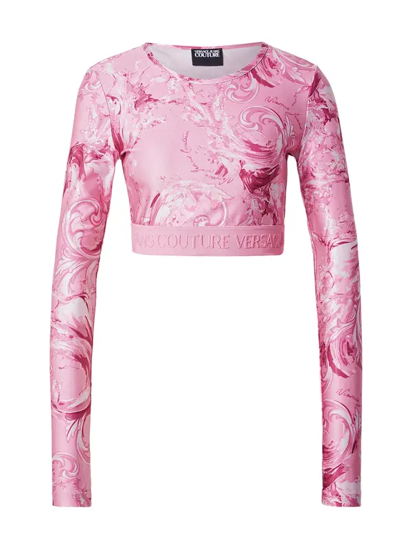 Versace Jeans Couture Versace Jeans Couture Majica  roza / svijetloroza / bijela