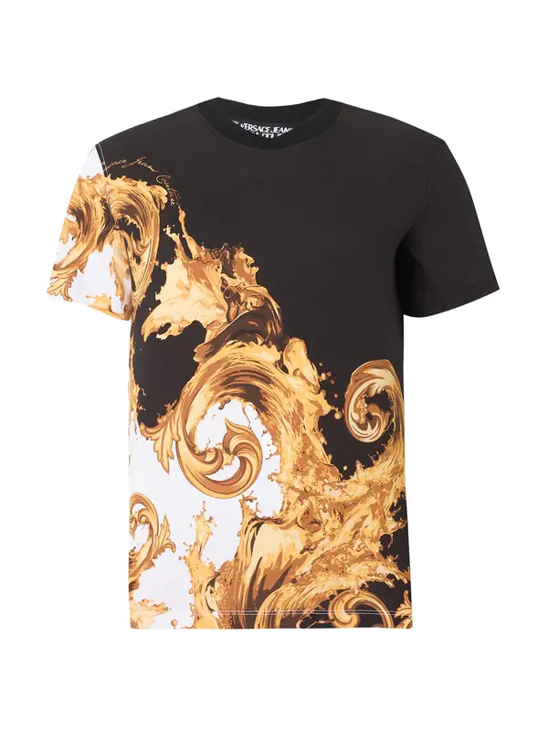 Versace Jeans Couture Versace Jeans Couture Majica  senf / zlatno žuta / crna / bijela