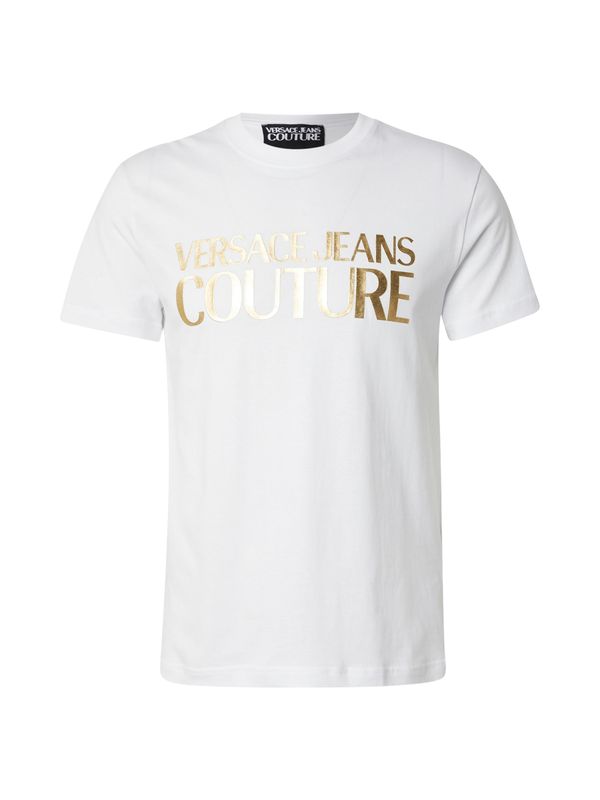 Versace Jeans Couture Versace Jeans Couture Majica  zlatna / bijela