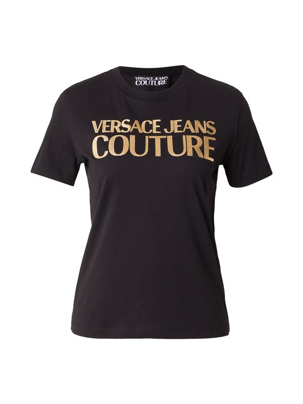 Versace Jeans Couture Versace Jeans Couture Majica  zlatna / crna